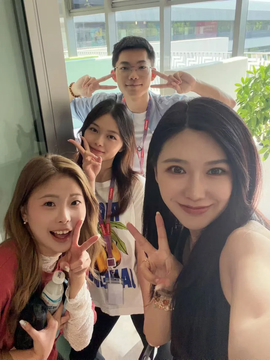 與 Mentor 的合照