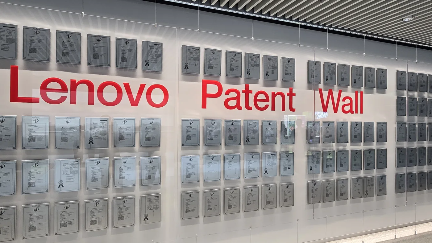 聯想 Patent Wall 專利牆